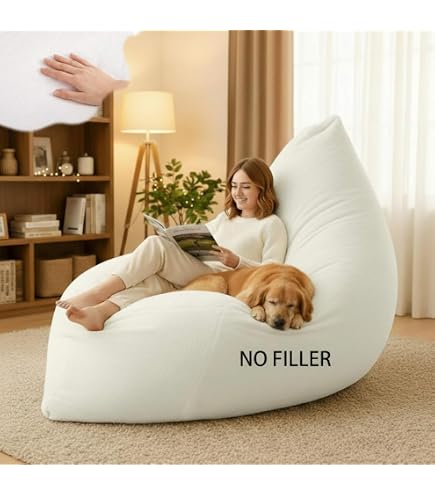 Amazon.com: Yogibo Mini Bean Bag Replacement Cover, Removable